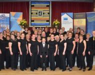 Affinity Show Choir Winner Barbershop Chorus & Tourism Ireland Trophy Best Choir outside the Island of Ireland