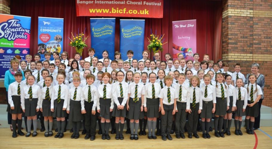 Ballyholme Primary School Winner over 30 singers